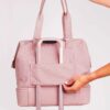 The Mini Weekender in Atlas Pink