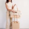 The Weekender in Beige